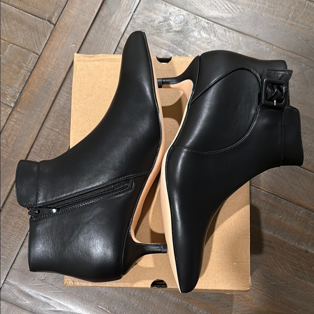 Black Kitten Boots